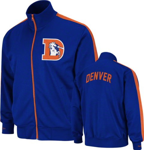 Mitchell & Ness Denver Broncos Big & Tall Goal Post Track Jacket