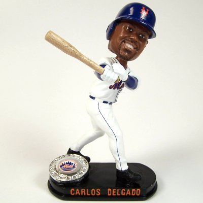 Buy NEW YORK METS CARLOS DELGADO BOBBLEHEAD BOBBLE N.Y. by Champions on Display