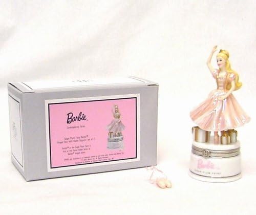 Sugar Plum Fairy Barbie Porcelain Hinged Box