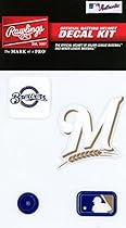 Rawlings Sporting Goods MLBDC Decal Kit, Milwaukee Brewers
