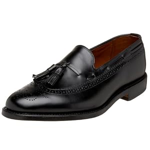 Buy Allen Edmonds Mens Manchester Slip On Wing Tip With Tassel by Allen Edmonds