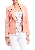 2B Rolled Cuff Cut-out Blazer