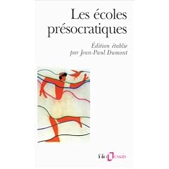 Les Ecoles pr�socratiques
