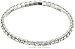 Fashion Silver Rhinestone Elastic Single Row Ankle Anklet Bracelet