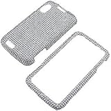 Rhinestones Protector Case for Motorola Atrix 4G MB860, Clear Full Diamond