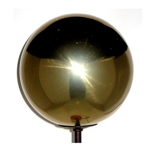 VCS GLD12 Mirror Ball 12-Inch Gold Stainless Steel Gazing Globe