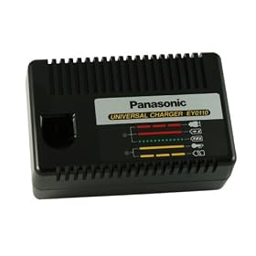 Factory-Reconditioned Panasonic EY0110BR 7.2-Volt to 24-Volt NiMH and NiCad Pod Style 1 Hour Battery Charger