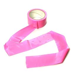 Hidden Flower Bondage Gear Pink Ribbon Bondage Tape