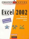 Excel 2002 - Macros et Visual Basic