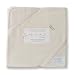 SwaddleDesigns Organic Ultimate Receiving Blanket - Natural with Pastel Pink Trim