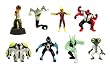 Ben 10 Mini Figures Capsule Toys set of 8 vending toys