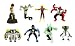 Ben 10 Mini Figures Capsule Toys set of 8 vending toys