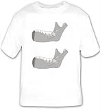 White T-Shirt with the image of: Wisdom Teeth