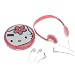 HELLO KITTY Personal CD Player with 60-Second Anti-Skip Protection