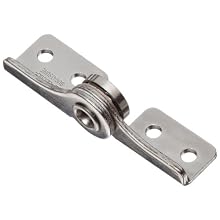 Friction Hinge, 430 Stainless Steel, 1" Leaf Height, 2-5/8" Open Width, 17.7 lbs/in Torque, Right Hand (Pack of 1)