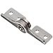 Friction Hinge, 430 Stainless Steel, 1" Leaf Height, 2-5/8" Open Width, 17.7 lbs/in Torque, Right Hand (Pack of 1)
