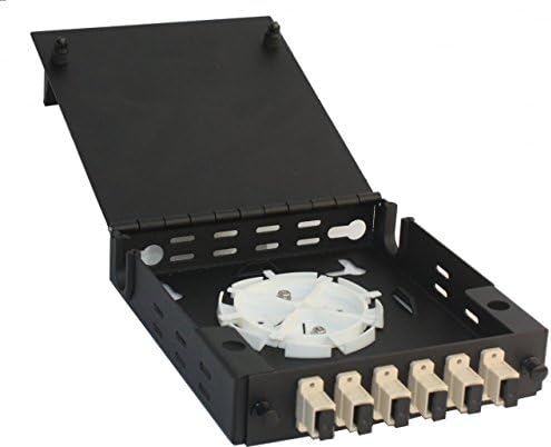 6 Port Mini Wall Mount Fiber Panel SC MM