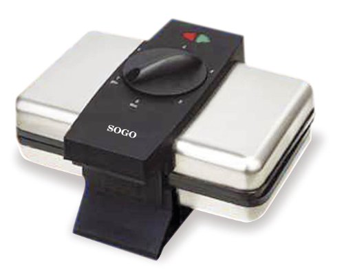 Imagen 1 de GOFRERA / WAFLERA - INOX - 1000W