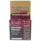Trustex Chocolate Flavor Lubricated