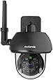 Motorola FOCUS73-B Wi-Fi HD Outdoor Home Monitoring Camera with Remote Pan, Tilt & Zoom (Black)