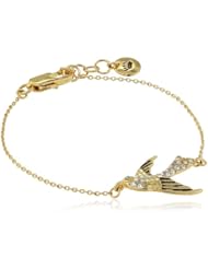 Juicy Couture Pave Bird Wish Bracelet, 7.26"