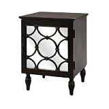 Mirrored End Table
