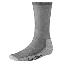Smartwool Unisex Hike Medium Crew Gray LG (Men's Shoe 9-11.5, Women's Shoe 10-12.5)

