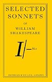 Selected sonnets of William Shakespeare, 1564-1616