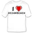 I Love Oceanbeach T-shirt