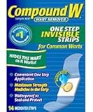 Compound W One Step Invisible Strips, 14 Count Boxes (Pack Of 2)