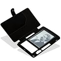 (6 Colors available) Travel Package for Amazon Kindle 2, Includes Kindle Leather Case and Travel Book Light for Kindle 2nd Generation