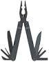 Leatherman 61040101 Pocket Survival Tool (PST) with Cap Crimper and Black Oxide finish