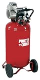 Porter-Cable C6110 15 Amp 2-Horsepower 25-Gallon Oil-Free Wheeled Vertical Compressor
