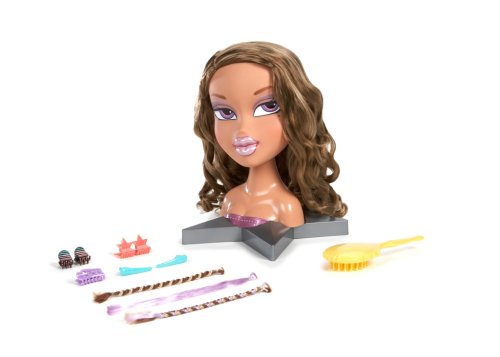 Bratz Passion 4 Fashion Funky Fashion Makeover Head - Yasmin