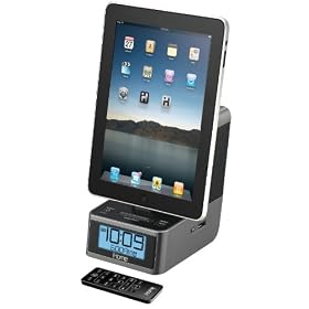 iHome iD37GZC Dual Alarm Stereo Clock Radio for iPad iPhone iPod with FM Preset Station Memory... by