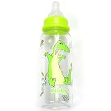 Nuby 8 OZ. Feeding Nurser - green, one size by Nuby