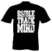 Bang Tidy Clothing Men's Single Track Mind Mountain Biking T Shirt Black L