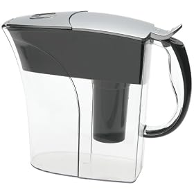 Brita 42632 Riviera Water Pitcher, Chrome