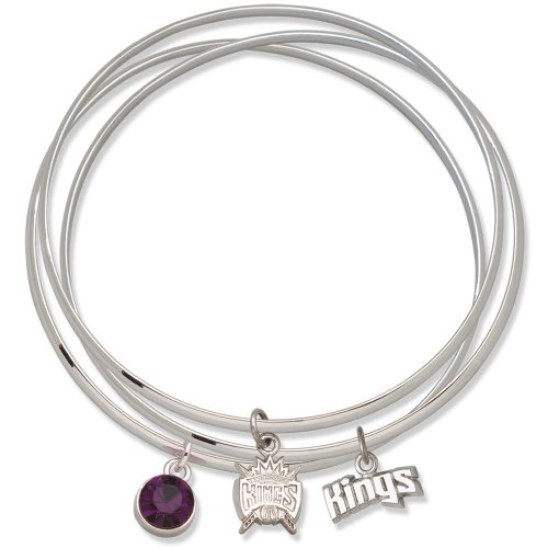 Sacramento Kings Triple Bangle Bracelet