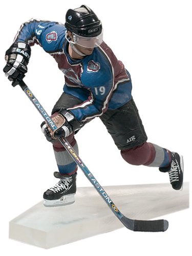 McFarlane Toys NHL Sports Picks Series 3 Action Figure: Joe Sakic (Colorado Avalanche) Maroon Jersey
