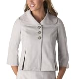 Isaac Mizrahi for Target Swing Jacket - Silver Birch