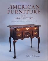 American Furniture of the 18th Century: History, Technique, and Structure