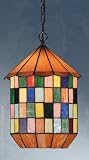 Meyda Tiffany 12 Wide Meyer Panel Lantern Pendant 69656