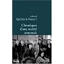 Chroniques d'une soci�t� annonc�e