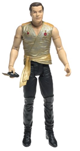 Art Asylum Star Trek The Original Series Action Figure Wave 2 Mirror Kirk with Starfleet Gear