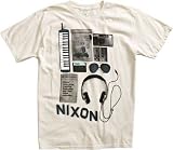 NIXON MERCH SHORT SLEEVE TEE NATURAL XL