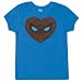 Search : Spiderman - Face Heart Ladies T-Shirt