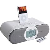 Buy KLH KC-80 Hi-Fidelity Clock Radio with iPod Dock (white) by KLH