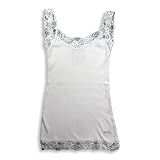 Jade - Girls Ribbed Tank Top, White