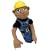 Melissa & Doug - Construction Worker Puppet